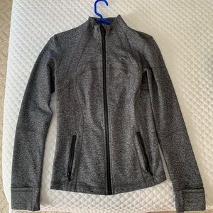 Lululemon Define Jacket in Heathered Black size 10